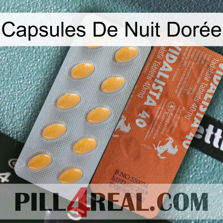 Capsules De Nuit Dorée 43